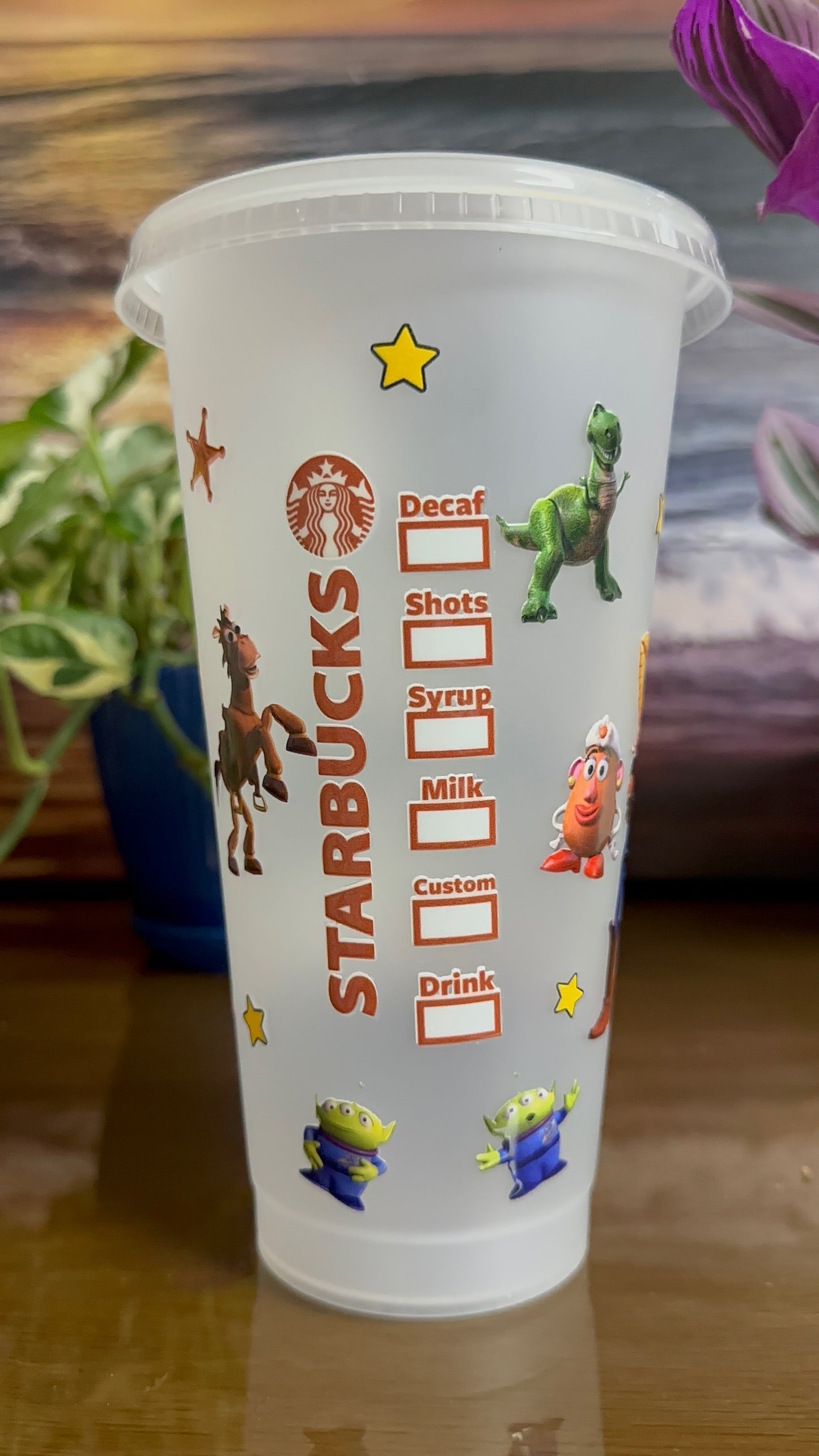 Toy Story Inspired Starbucks Tumbler