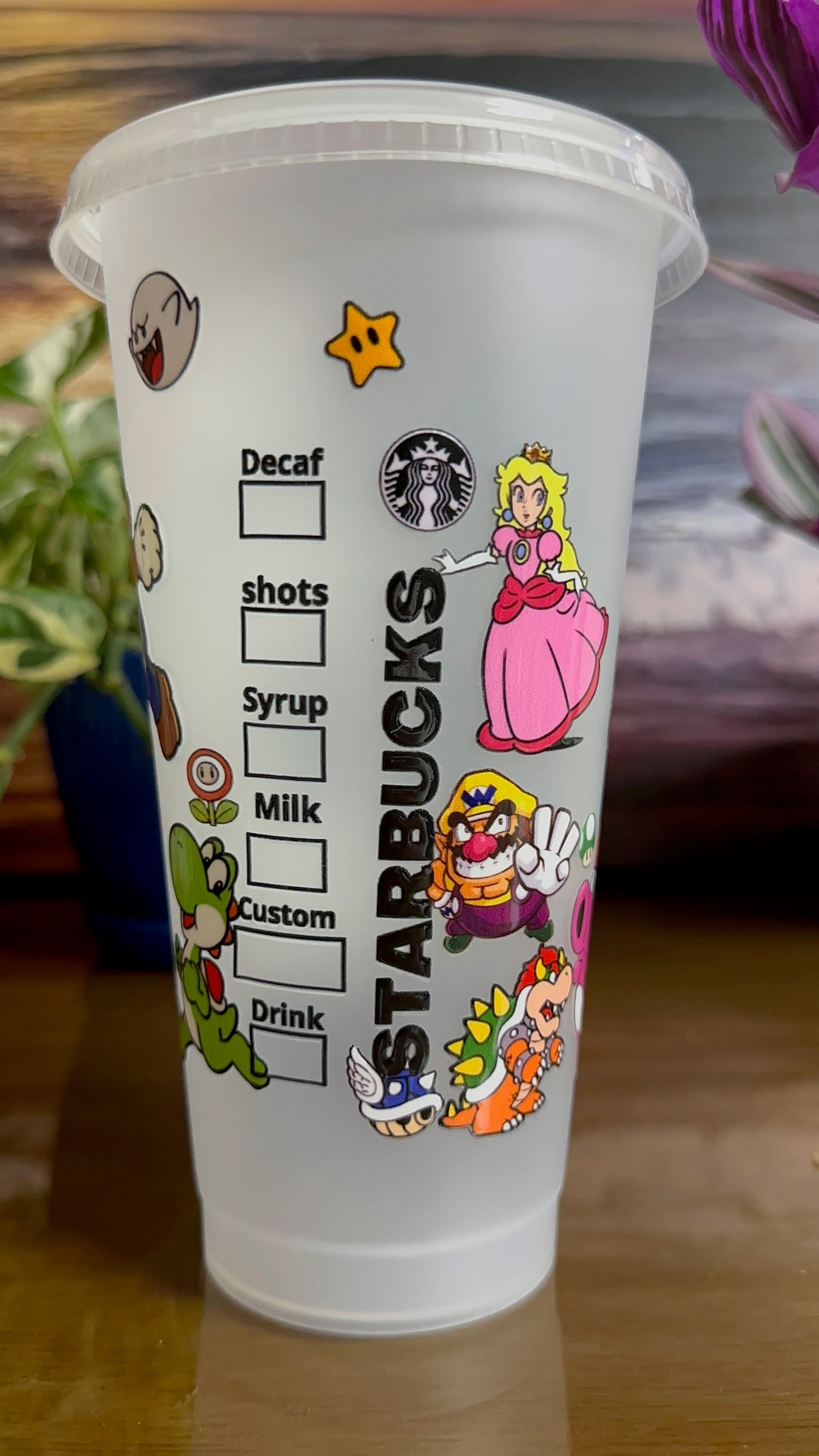Super Mario Inspired Starbucks Tumbler