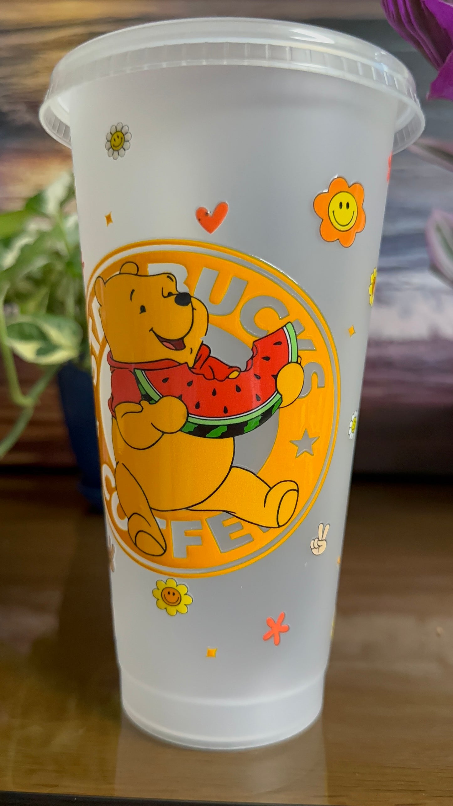 Winnie The Pooh Inspired Starbucks Tumbler