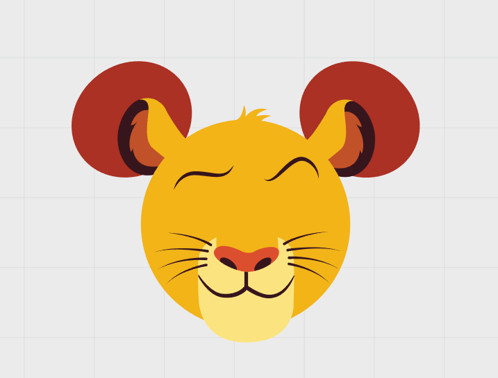Disney Lion King Themed Mickey Ear Magnets