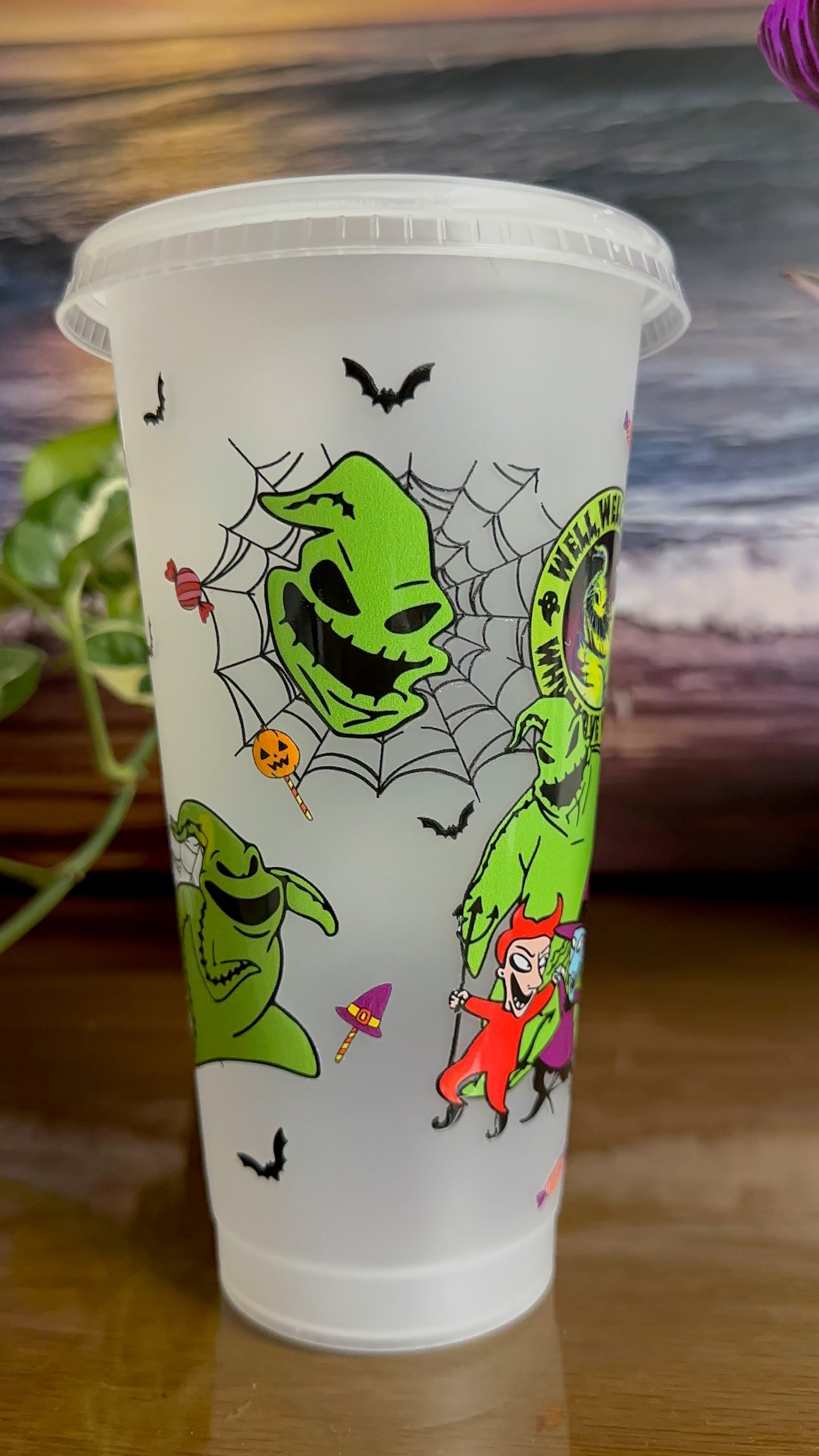Oogie Boogie Inspired Starbucks Tumbler