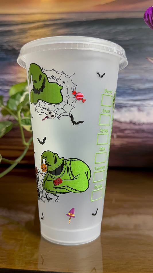 Oogie Boogie Inspired Starbucks Tumbler