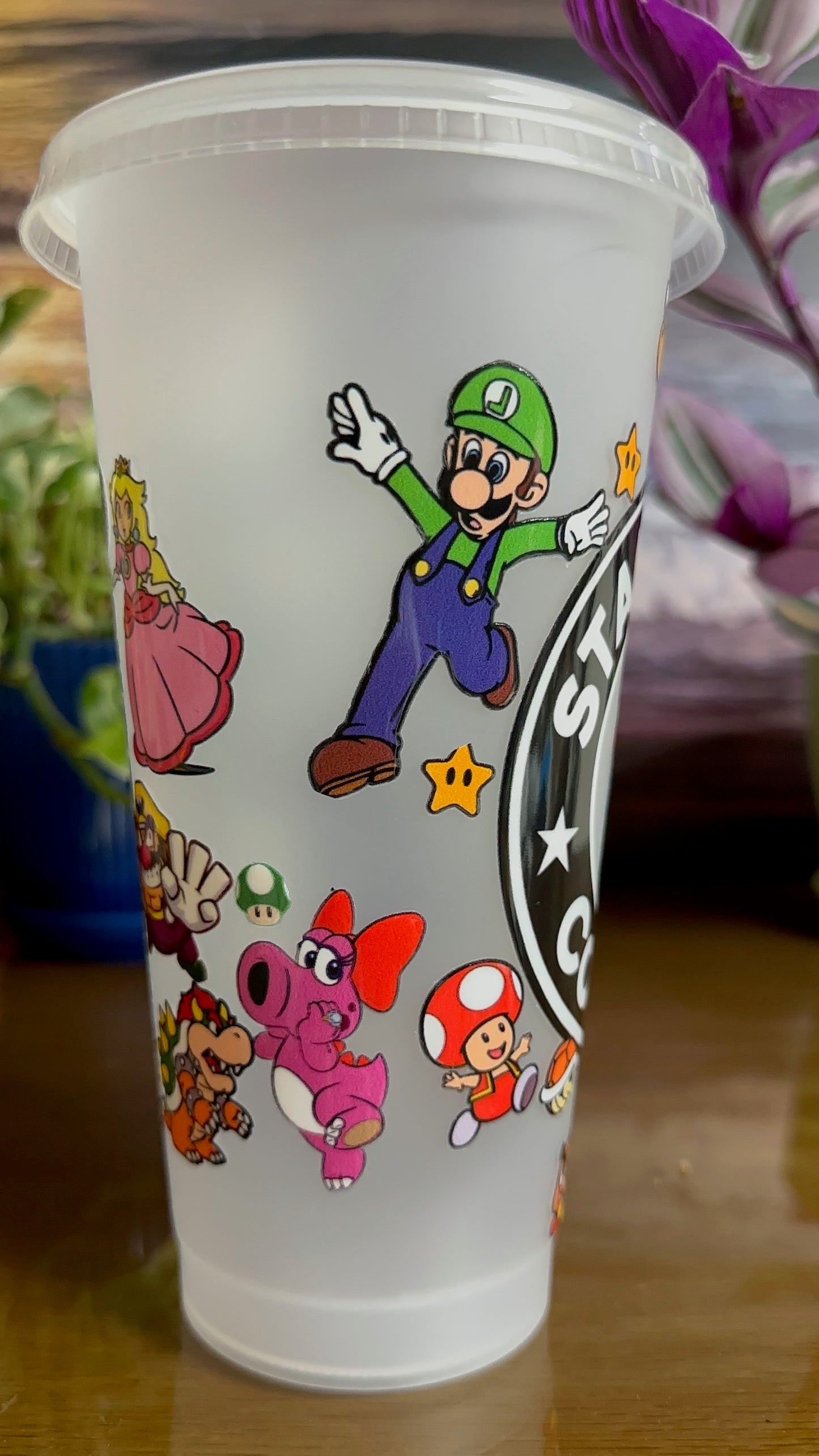 Super Mario Inspired Starbucks Tumbler