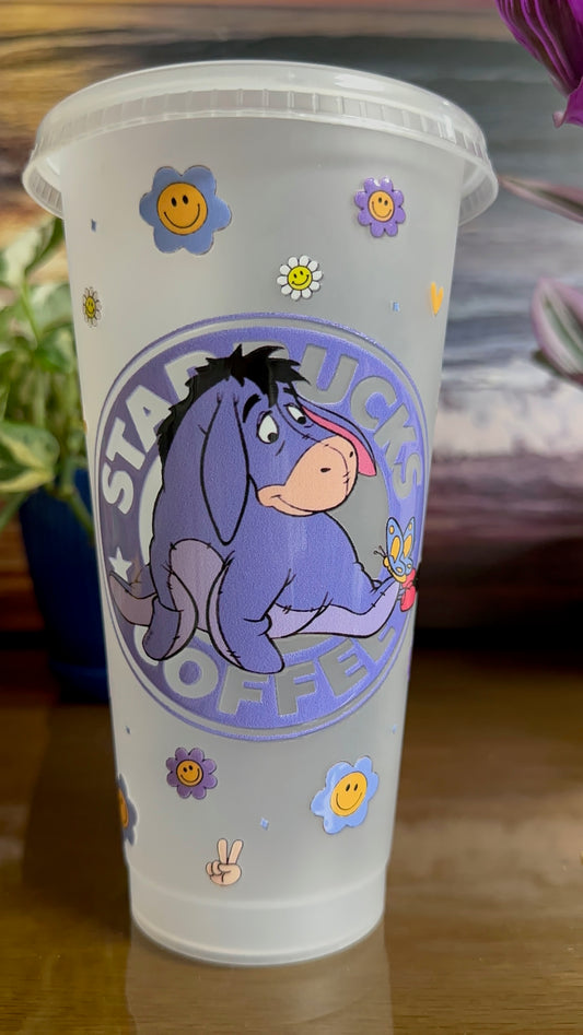 Eeyore Inspired Starbucks Tumbler