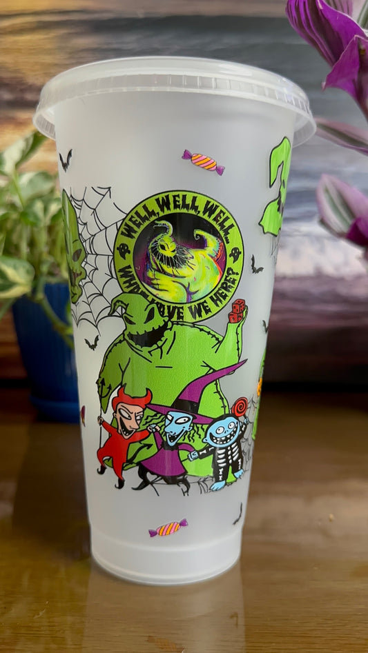 Oogie Boogie Inspired Starbucks Tumbler