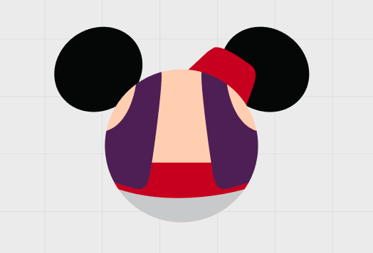 Disney Aladdin Themed Mickey Ear Magnets
