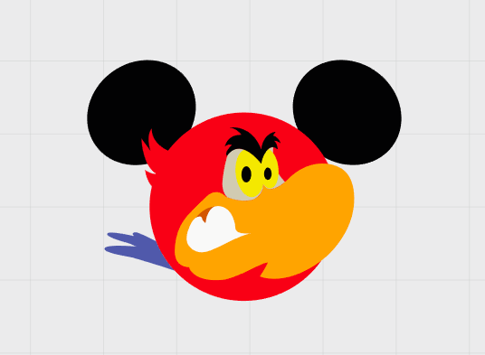 Disney Aladdin Themed Mickey Ear Magnets