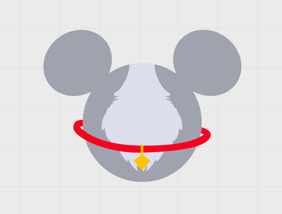 Disney Animals Themed Mickey Ear Magnets