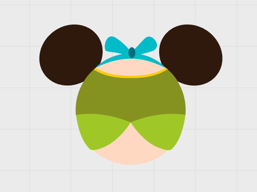 Disney Cinderella Themed Mickey Ear Magnets