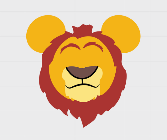 Disney Lion King Themed Mickey Ear Magnets