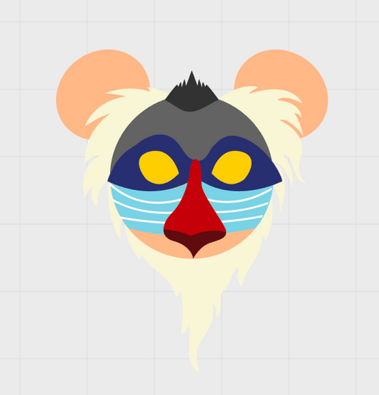 Disney Lion King Themed Mickey Ear Magnets