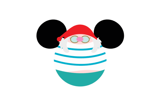 Disney Peter Pan Themed Mickey Ear Magnet