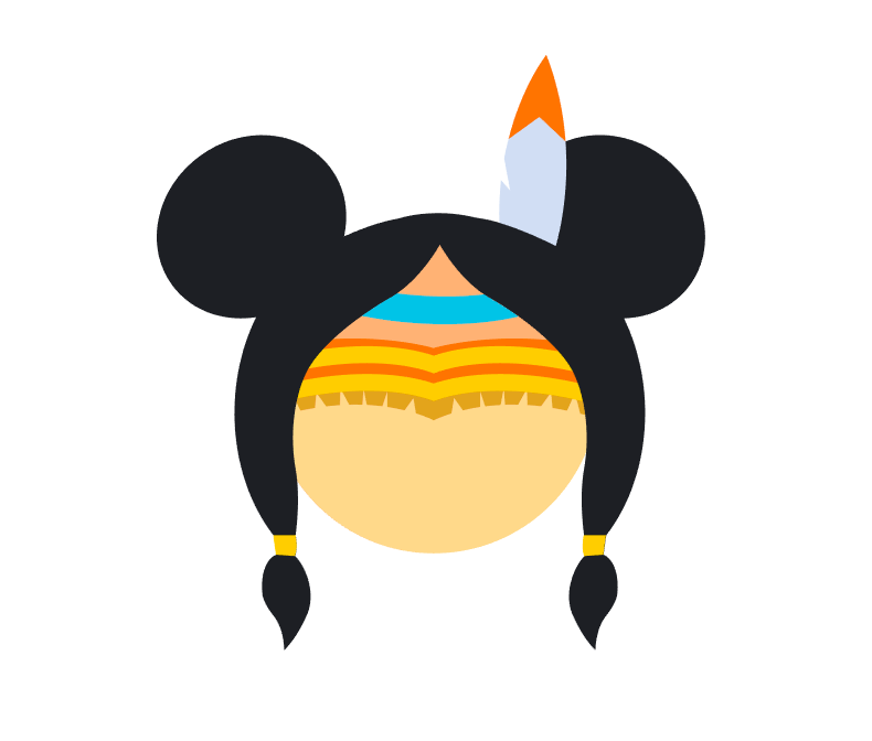 Disney Peter Pan Themed Mickey Ear Magnet