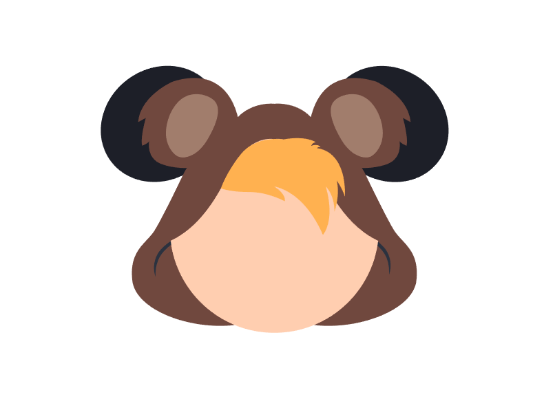 Disney Peter Pan Themed Mickey Ear Magnet